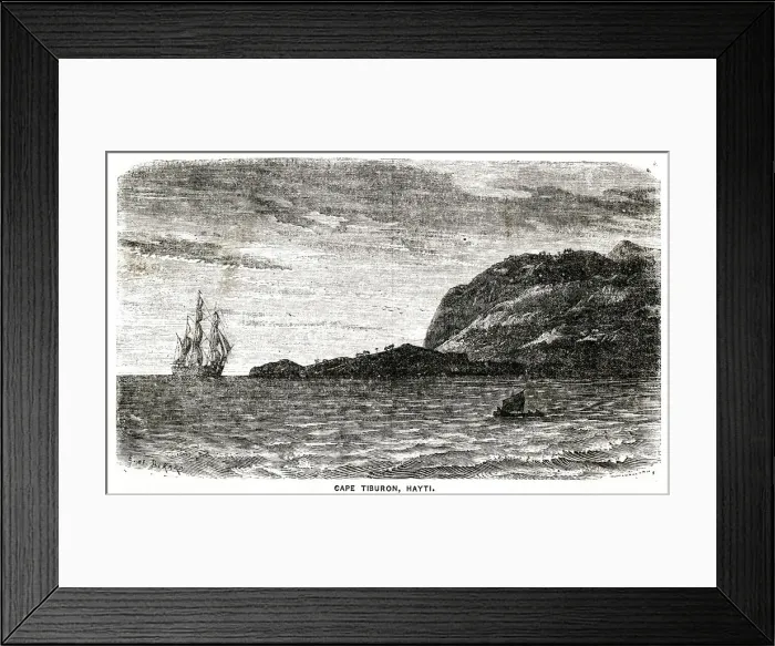 Framed Print : Cap Tiburon, Haiti, West Indies Framed Print : Cap Tiburon, Haiti, West Indies