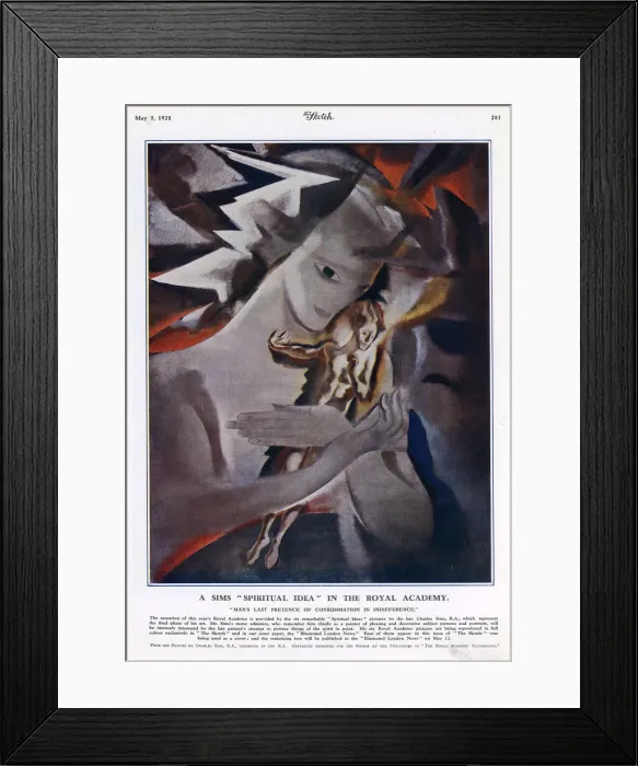 Framed Print : Charles Sims, Mans last pretence of consummation painting Framed Print : Charles Sims, Mans last pretence of consummation painting
