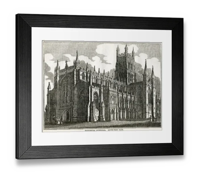 Framed Print : Gloucester Cathedral Framed Print : Gloucester Cathedral