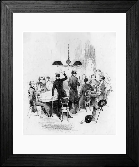 Framed Print : GAMBLING / CROCKFORDS Framed Print : GAMBLING / CROCKFORDS