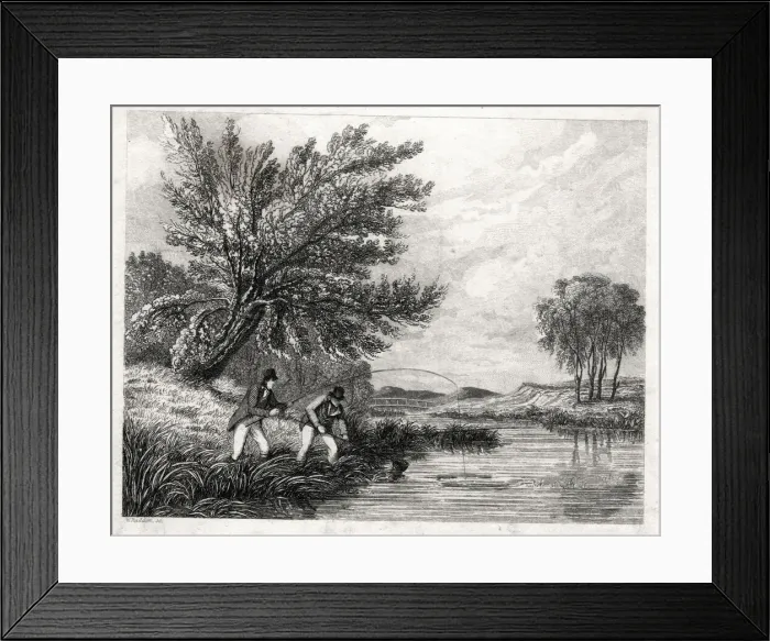 Framed Print : Fresh water fishing Framed Print : Fresh water fishing