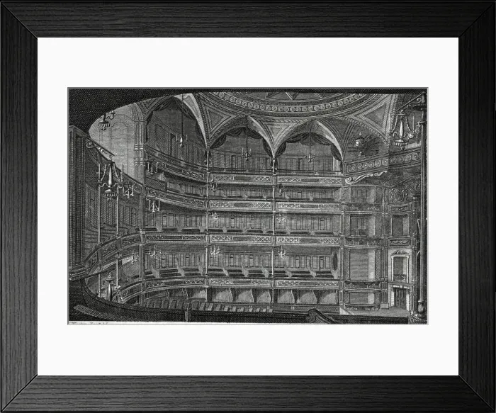 Framed Print : Interior of the Theatre Royal, Drury Lane, London Framed Print : Interior of the Theatre Royal, Drury Lane, London