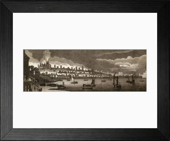 Framed Print : GREAT FIRE OF LONDON Framed Print : GREAT FIRE OF LONDON