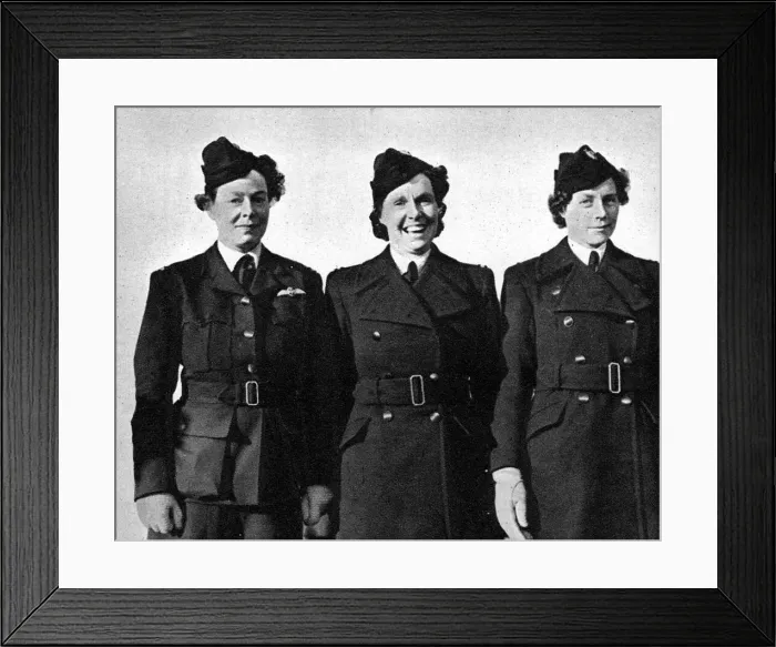 Framed Print : Pilots of the Air Transport Auxiliary Service Framed Print : Pilots of the Air Transport Auxiliary Service