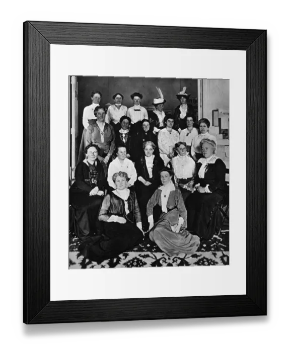 Framed Print : International Woman Suffrage Alliance of Officers Framed Print : International Woman Suffrage Alliance of Officers