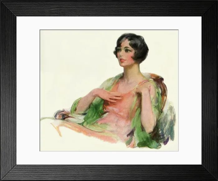Framed Print : Glamorous woman Framed Print : Glamorous woman