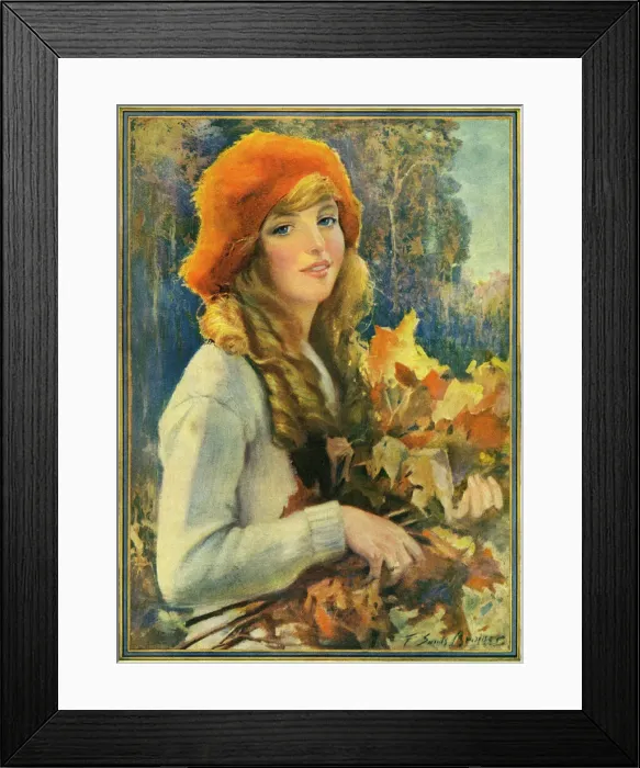 Framed Print : Glamorous woman Framed Print : Glamorous woman