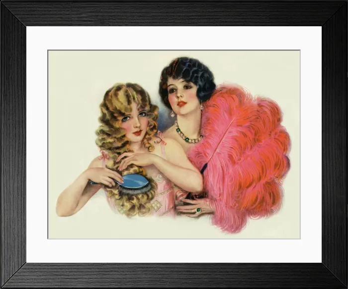 Framed Print : Glamorous women Framed Print : Glamorous women