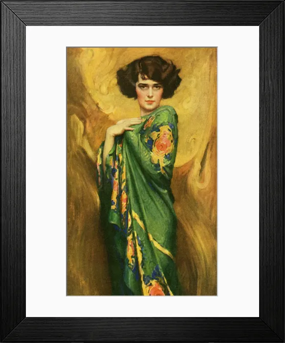 Framed Print : Glamorous woman
