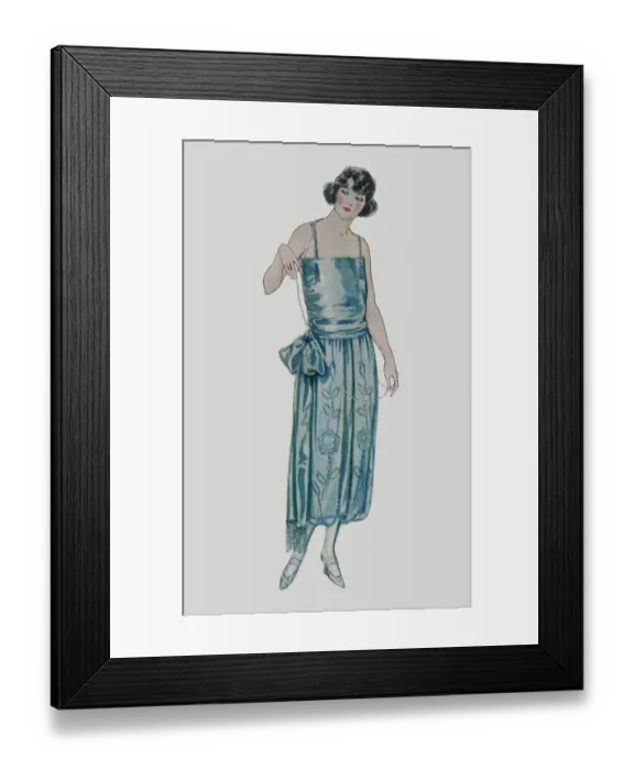 Framed Print : 1920s fashion Framed Print : 1920s fashion
