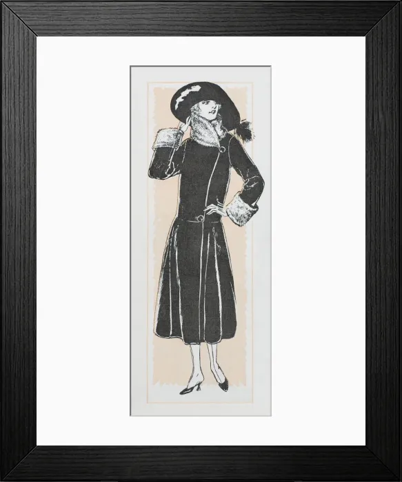 Framed Print : 1920s fashion Framed Print : 1920s fashion