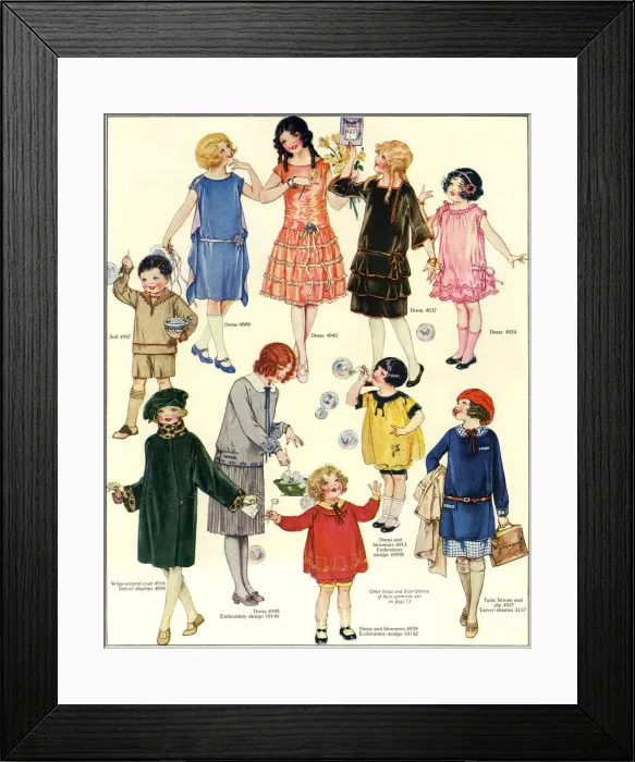Framed Print : 1920s fashion Framed Print : 1920s fashion
