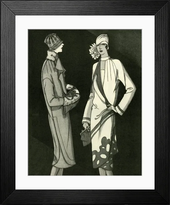 Framed Print : 1920s fashion Framed Print : 1920s fashion