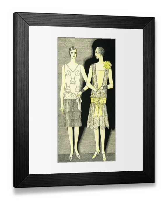 Framed Print : 1920s fashion Framed Print : 1920s fashion