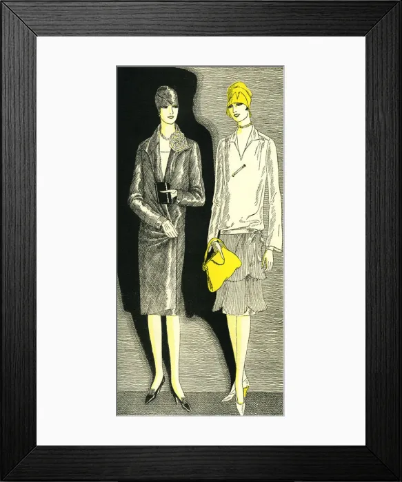 Framed Print : 1920s fashion Framed Print : 1920s fashion