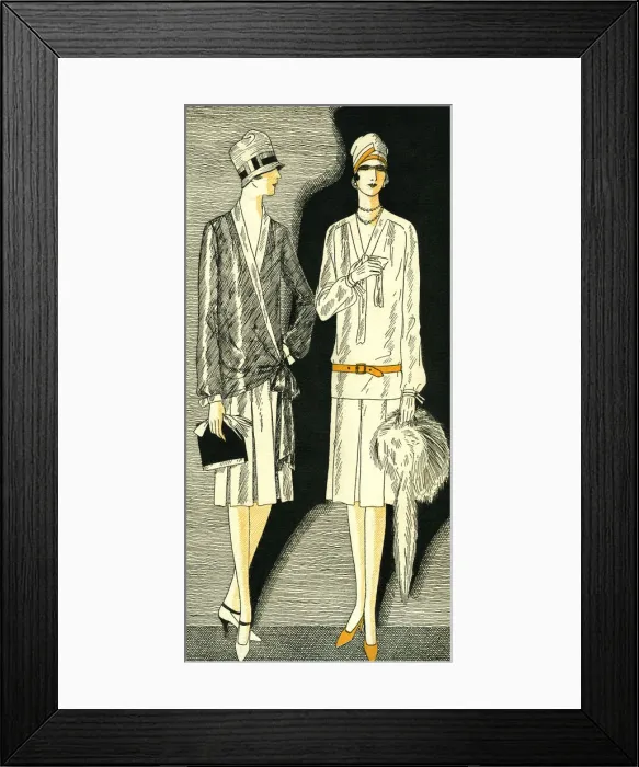 Framed Print : 1920s fashion Framed Print : 1920s fashion