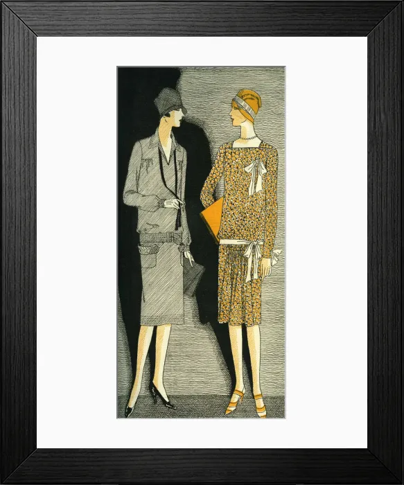 Framed Print : 1920s fashion Framed Print : 1920s fashion