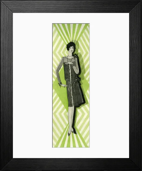 Framed Print : 1920s fashion Framed Print : 1920s fashion