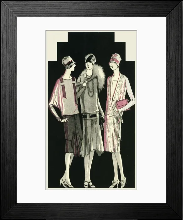 Framed Print : 1920s fashion Framed Print : 1920s fashion