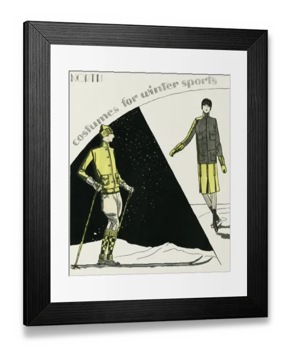 Framed Print : 1920s fashion Framed Print : 1920s fashion