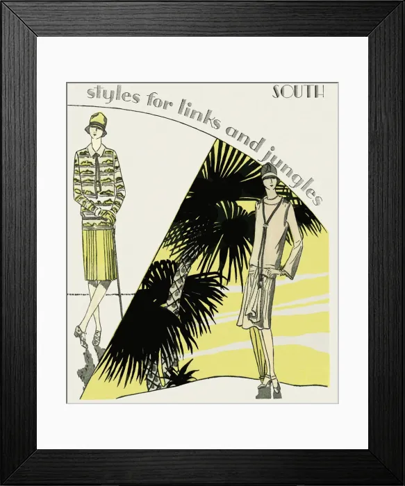 Framed Print : 1920s fashion Framed Print : 1920s fashion