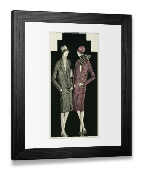 Framed Print : 1920s fashion Framed Print : 1920s fashion