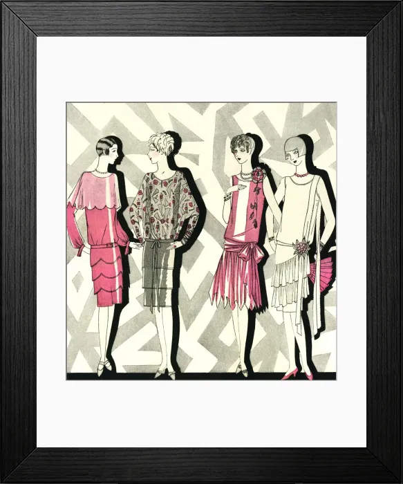 Framed Print : 1920s fashion Framed Print : 1920s fashion