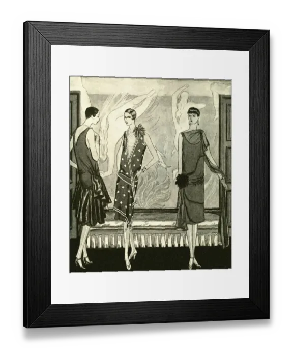 Framed Print : 1920s fashion Framed Print : 1920s fashion