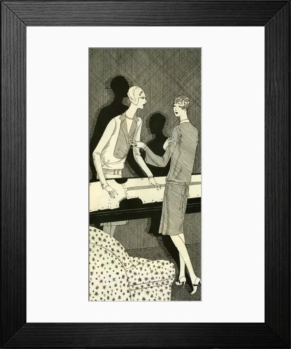 Framed Print : 1920s fashion Framed Print : 1920s fashion