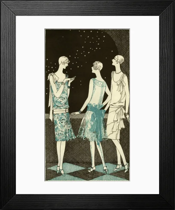 Framed Print : 1920s fashion Framed Print : 1920s fashion