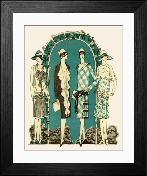 Framed Print : 1920s fashion Framed Print : 1920s fashion