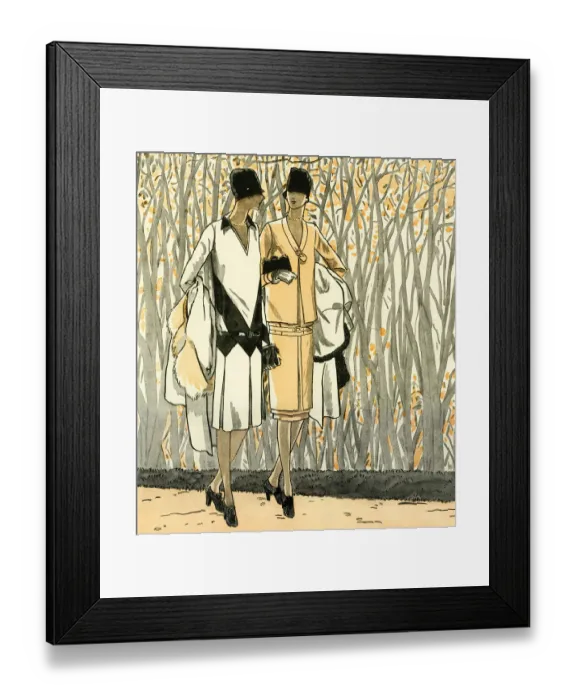 Framed Print : 1920s fashion Framed Print : 1920s fashion