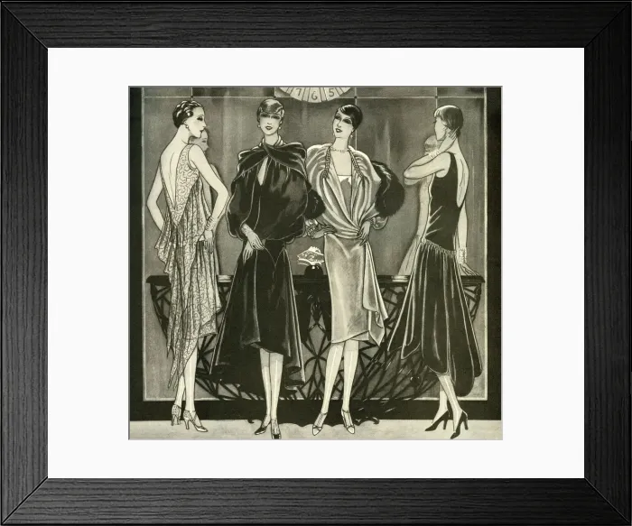 Framed Print : 1920s fashion Framed Print : 1920s fashion