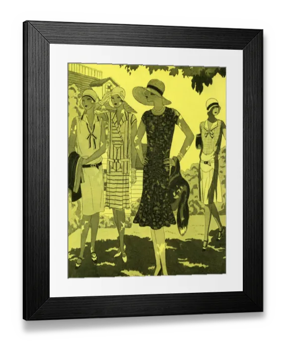 Framed Print : 1920s fashion Framed Print : 1920s fashion