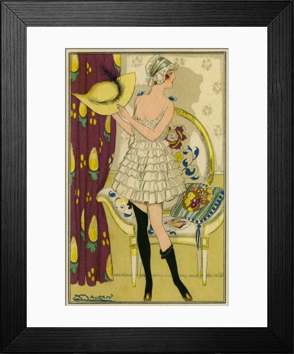Framed Print : 1920s fashion Framed Print : 1920s fashion
