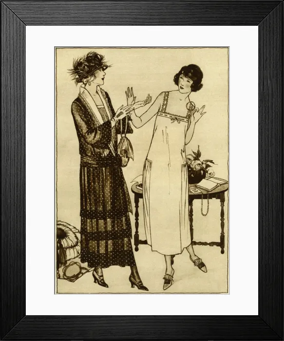 Framed Print : 1920s fashion Framed Print : 1920s fashion