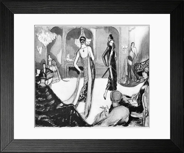Framed Print : 1920s fashion Framed Print : 1920s fashion