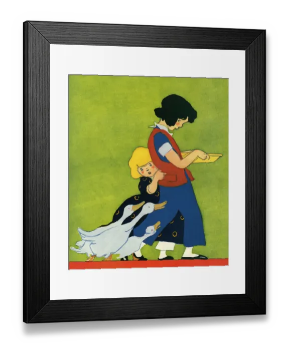 Framed Print : Feeding the ducks Framed Print : Feeding the ducks