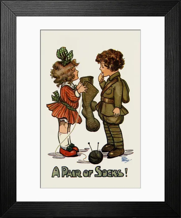 Framed Print : Patriotic children Framed Print : Patriotic children