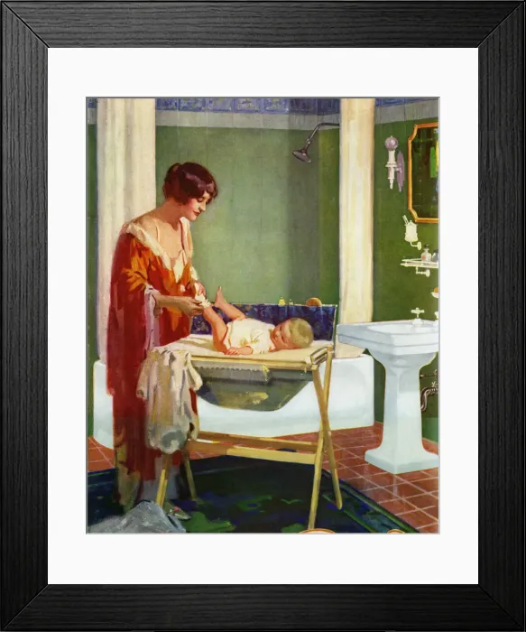 Framed Print : Mother & child Framed Print : Mother & child
