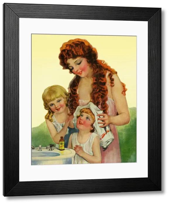 Framed Print : Mother & child Framed Print : Mother & child
