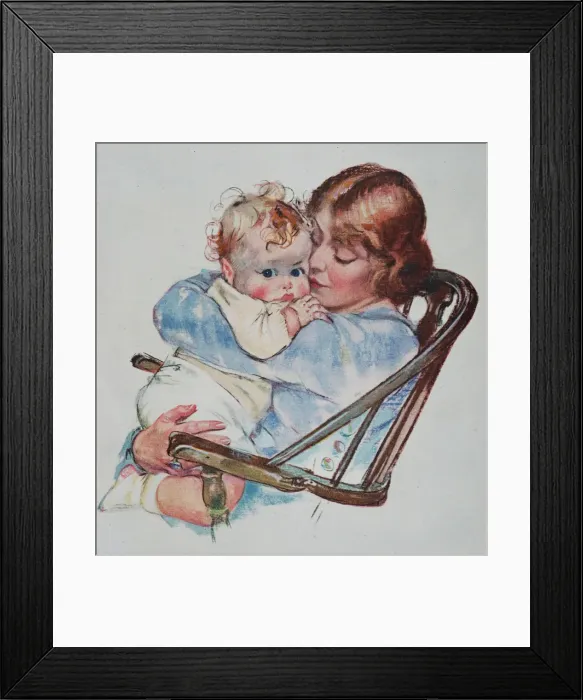 Framed Print : Mother & child Framed Print : Mother & child