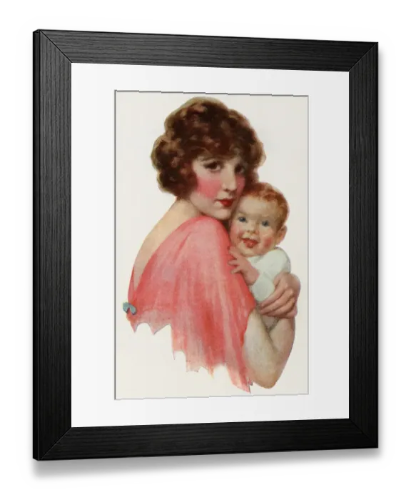 Framed Print : Mother & child Framed Print : Mother & child