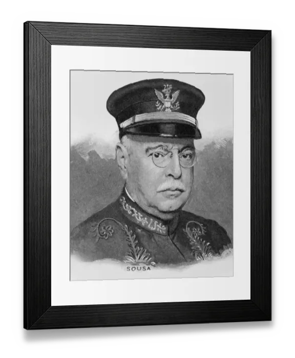 Framed Print : Jean Philip Sousa Framed Print : Jean Philip Sousa