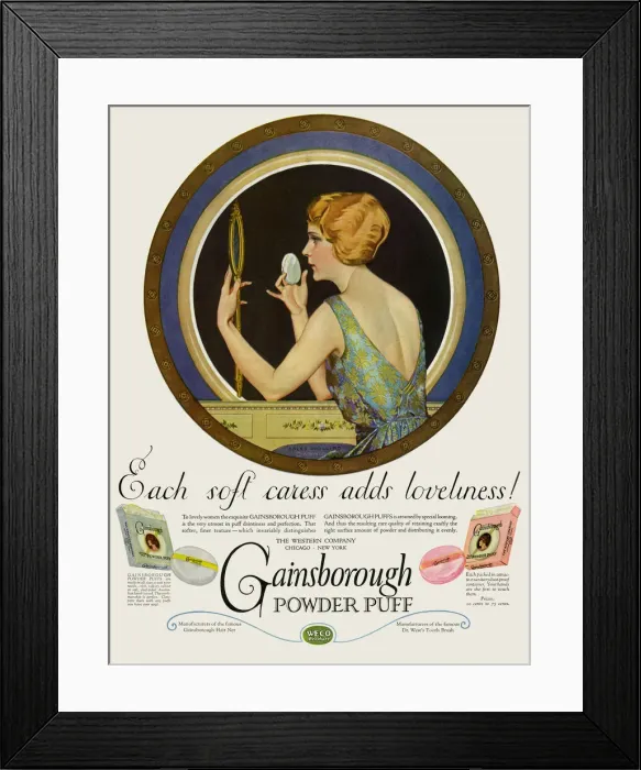 Framed Print : Gainsborough Powder Framed Print : Gainsborough Powder