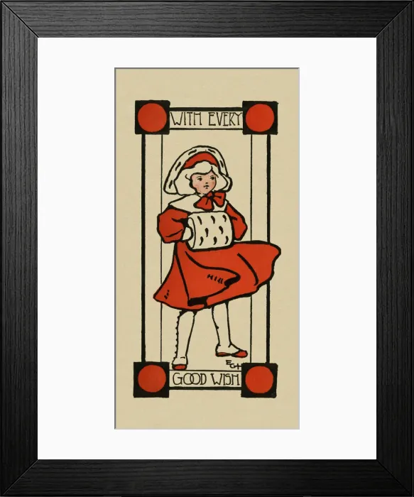 Framed Print : Girl with a muff Framed Print : Girl with a muff