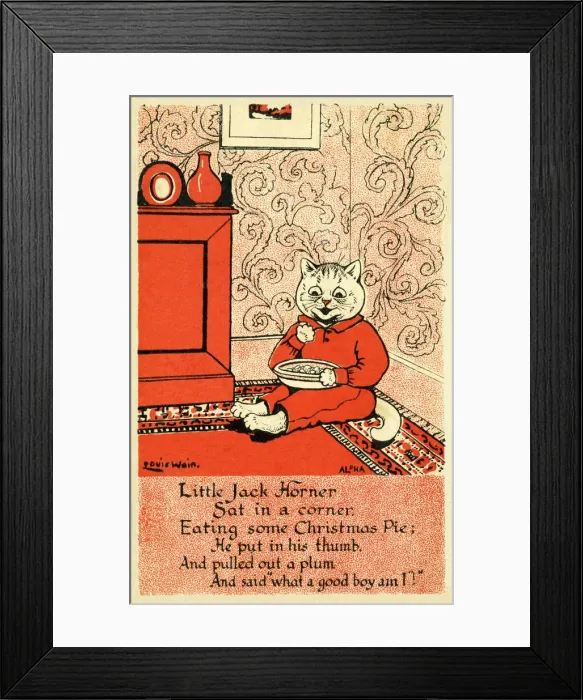 Framed Print : Little Jack Horner Framed Print : Little Jack Horner