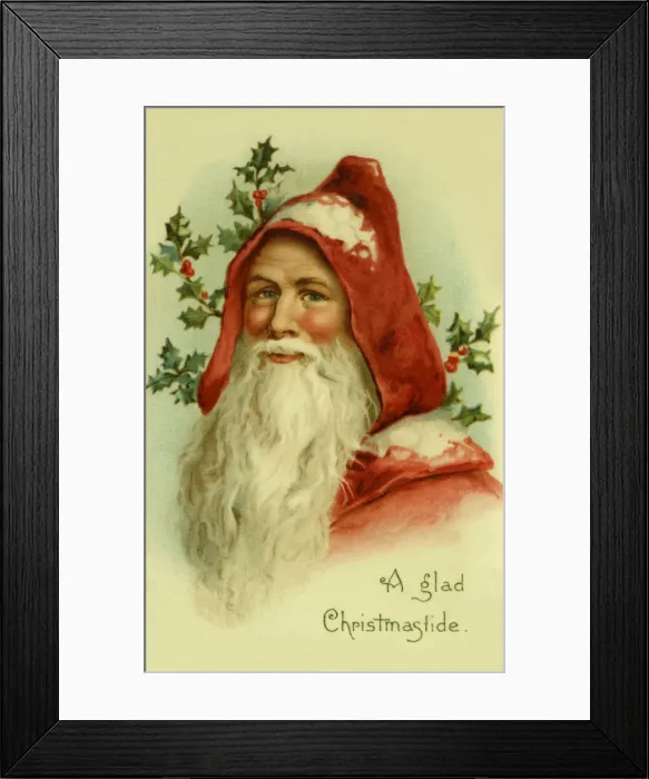 Framed Print : Santa Claus Framed Print : Santa Claus