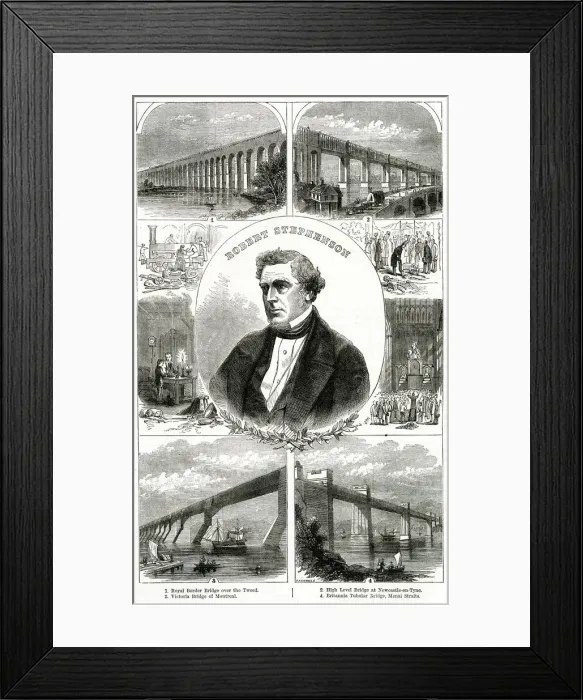 Framed Print : Robert Stephenson Framed Print : Robert Stephenson