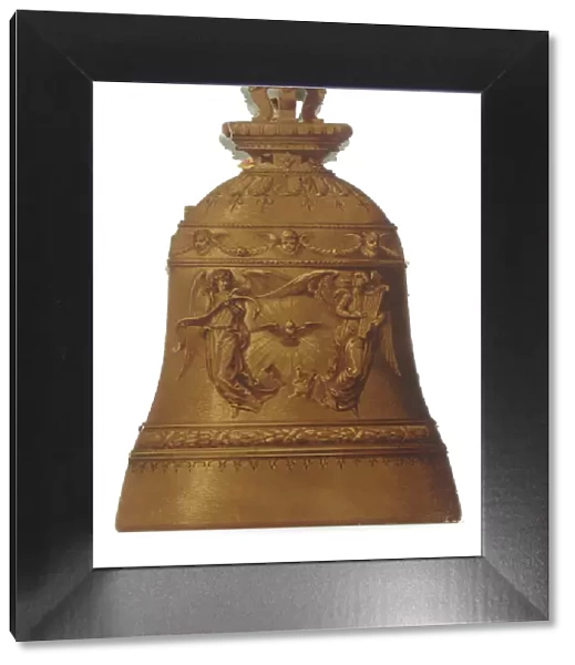 Wedding card in the shape of a bell